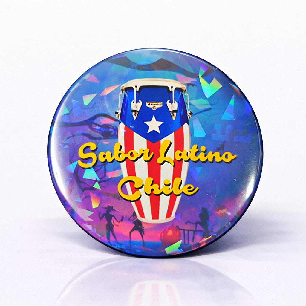 Imagen de Chapita Ciclo XXI Holo Halloween 2