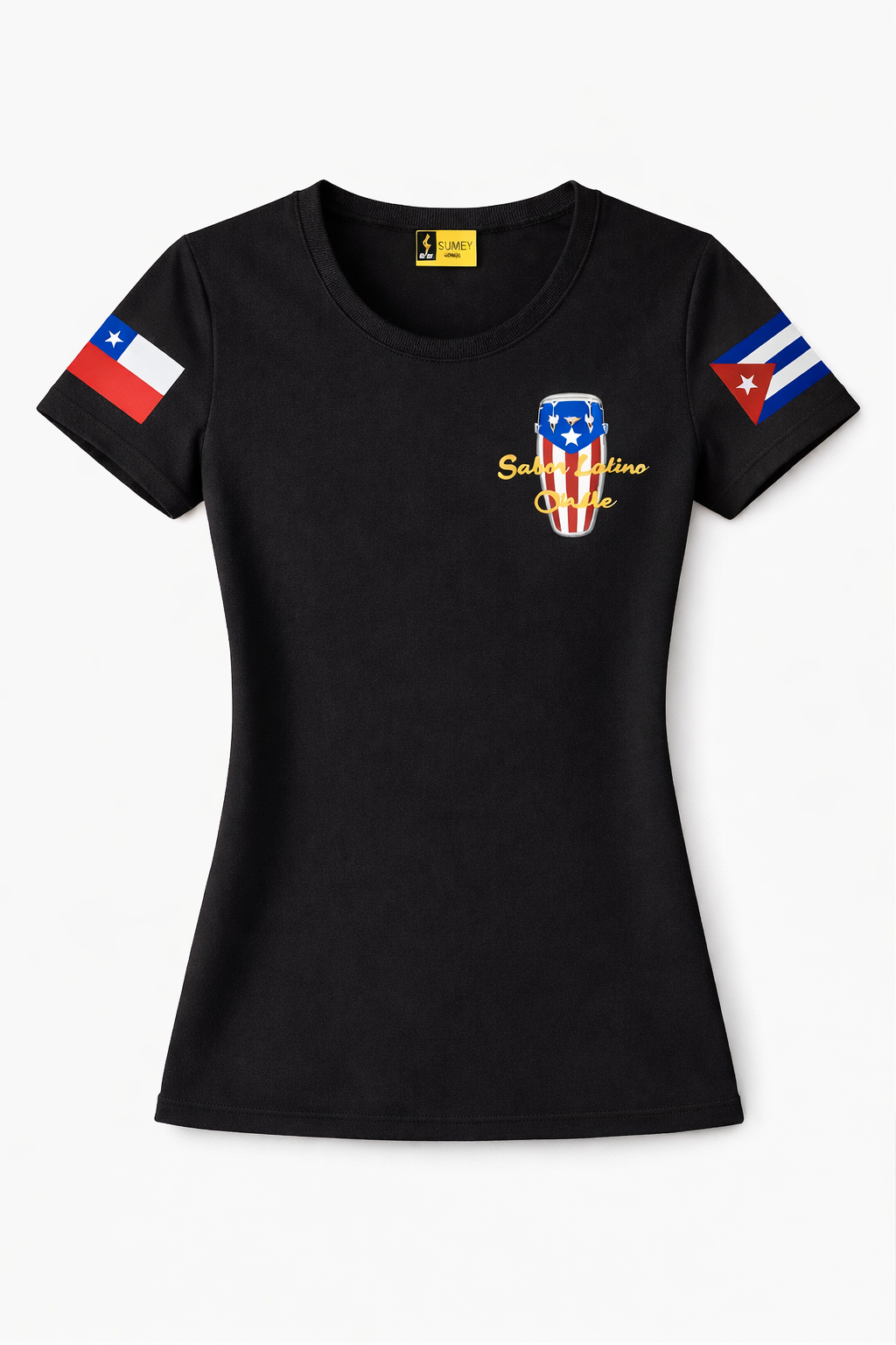 Polera Negra Mujer SLC 2026